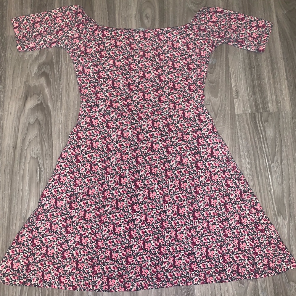 Off the shoulder floral dress